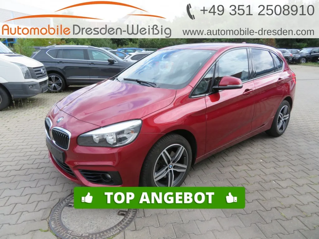 BMW 218 ACTIVE TOURER D SPORT LINE*NAVI*KEYGO*AHK* Image 1